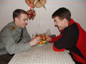 Older guy decides to seduce his twink friend after their dinner