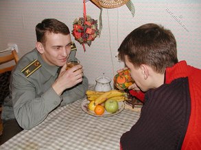 Older guy decides to seduce his twink friend after their dinner