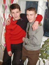 Older guy decides to seduce his twink friend after their dinner