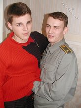 Cute-looking cop makes out with his high school buddy