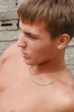 Tanned twink stroking his cock and orgasming real hard