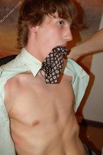 Effeminate twink gets ass-blasted by his kidnapper