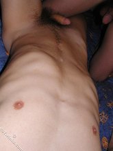 Two twinks rubbing their meaty dicks against each other