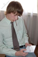 Long-haired twink gets leashed and brutally drilled