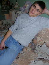 Blue-eyed brunette twink has mastered the slav squat