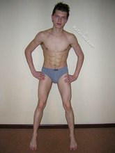 Twink teases the viewer with his beautiful cock