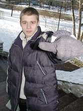 Sensual and street-smart twink shows his torso