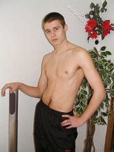 Sensual and street-smart twink shows his torso
