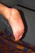 White undies twink boy shows his soles and more