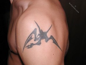 Blue-eyed twink shows his tattoos and hairy armpits