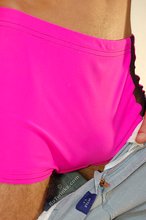 Pink undies sexy twink shows off that ass on cam