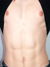 Black shirt stylish blue-eyed twink shows off his abs