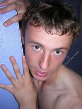 Gorgeous guy with a really hairy cock poses in HQ