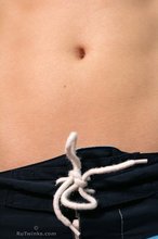 White t-shirt twink flashing his nipples on camera
