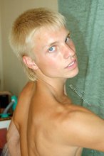 Blond-haired albino twink wants you to want him