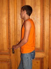 Twink walks in on his boyfriend jerking off to porn