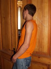 Twink walks in on his boyfriend jerking off to porn