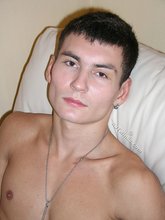 Dark-haired twink and the biggest load ever