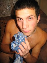 Beautiful dude with hairy balls showing off his cock