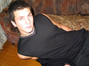 Dark-haired twink dude and his hot teen body