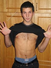 Dark-haired twink dude and his hot teen body