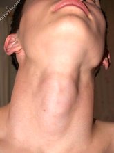Young boy with pretty eyes show off his beautiful cock