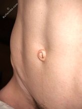 Slutty twink showing his cock and nipples to you
