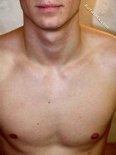 Blond-haired twink and his seductive body