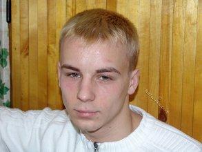 Blond-haired stud undressing and teasing you