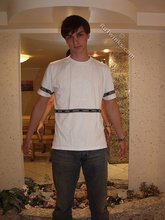 Dark-haired twink exposes that perfect body of his