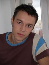 Dark-haired twink and his incredible face (close-ups)