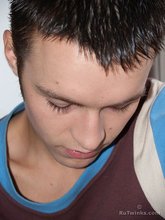 Dark-haired twink and his incredible face (close-ups)