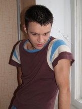 Dark-haired twink and his incredible face (close-ups)