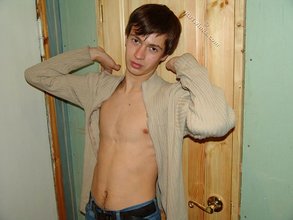 Horny young boy decides to pose seductively outdoors