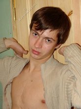 Horny young boy decides to pose seductively outdoors