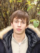 Dark-haired twink posing outdoors (with rope)