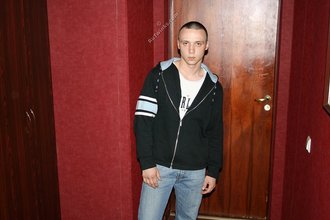 Buzzcut twink showing his beautiful face on camera