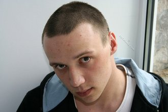 Buzzcut twink showing his beautiful face on camera