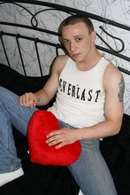 Buzzcut twink showing his beautiful face on camera