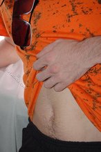 Gangsta twink showing his armpits and abs on cam