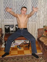 Seductive twink tries hiding his sizable junk