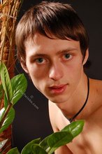 Brunette stud and his meaty cock (HQ twink posing)