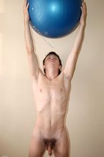 Sexy twink with a hairy asshole is ready to explode