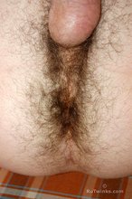 Sexy twink with a hairy asshole is ready to explode