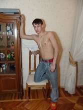 Dark-haired beauty and his sexy shredded body