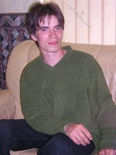 Dark-haired twink in an oversized sweater: HQ gay porn
