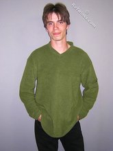 Dark-haired twink in an oversized sweater: HQ gay porn