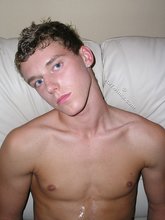 Barely legal twink showing off his meaty cock for you