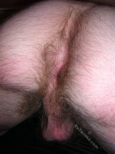 Hairy booty twink comes this close to fingering his ass