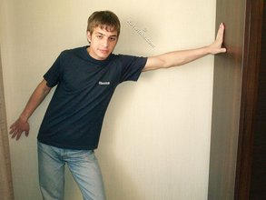 Dark-haired twink with a hot cock loves showing off